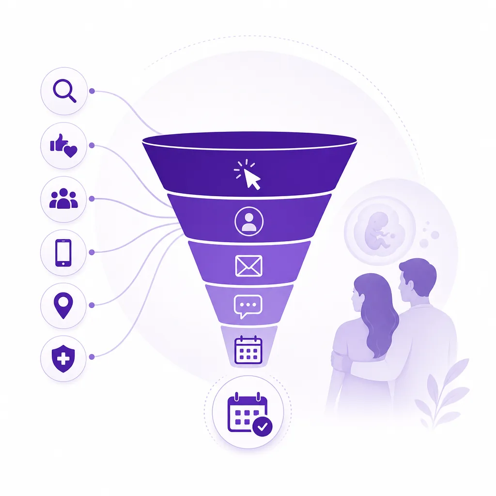 Growth leader pipeline preview showing source to consult movement
